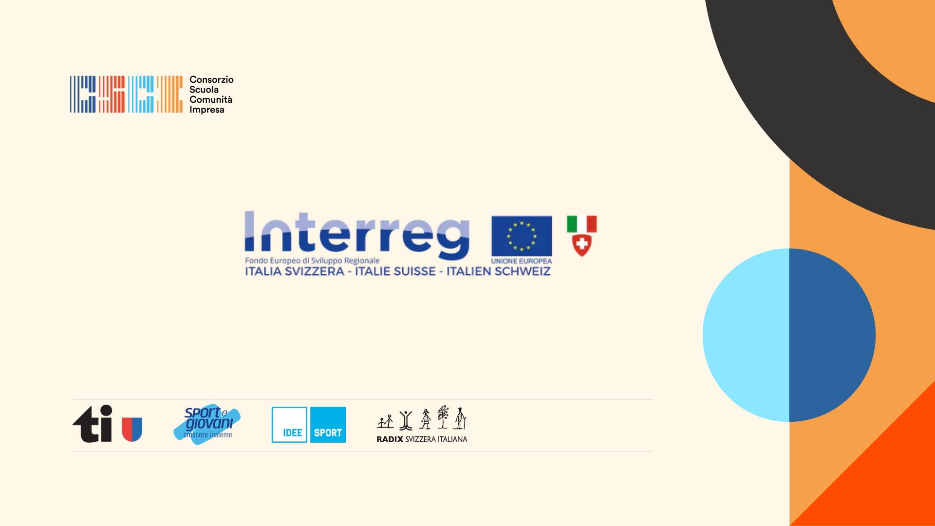 Ricerca Consulenti per Progetto Interreg IT CH